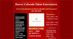 Desktop Screenshot of coloradotalent.com